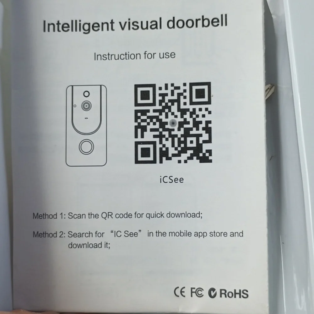 Smart Video Doorbell with WiFi